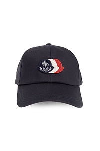 Moncler Logo Patch Baseball Cap