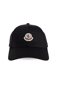 Moncler Logo Patch Baseball Cap