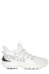 Moncler Logo Printed Stretch Ripstop Sneakers