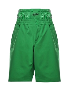 Moncler X Asap Rocky Logo Printed Layered Shorts