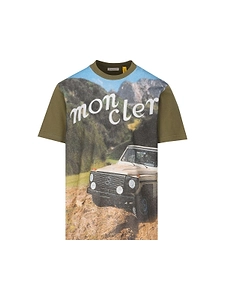 Moncler X Mercedes-Benz By Nigo Printed T-Shirt