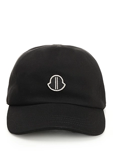 Moncler + Rick Owens Logo Embroidered Baseball Cap