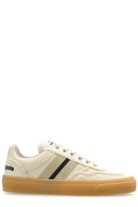 Moncler X Palm Angels Striped Low-Top Sneakers