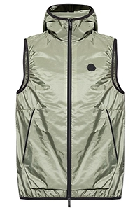 Moncler Moretan Zip-Up Hooded Gilet