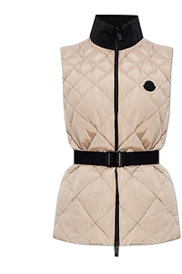 Moncler Zip-Up Quilted Vest