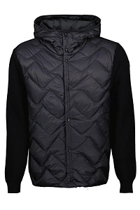 Moncler Padded Hooded Down Cardigan