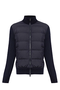 Moncler Padded Zip-Up Cardigan