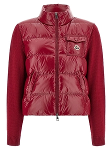Moncler Padded Zip-Up Cardigan