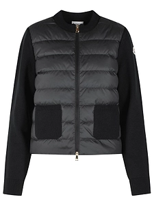 Moncler Padded Zip-Up Cardigan