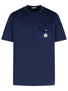 Moncler Pocket Detailed Crewneck T-Shirt