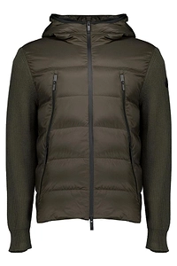 Moncler Padded Zip-Up Cardigan