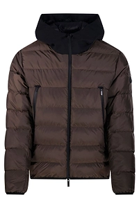 Moncler Quilted Hooded Down Jacket
