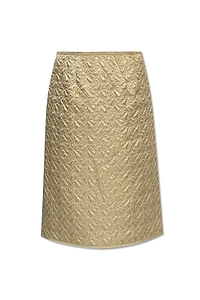 Moncler Quilted Midi Skirt