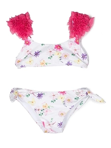 Monnalisa Floral Stretch Bikini