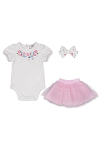 Monnalisa Floral Tulle Set