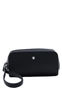 Montblanc Logo Plaque Zipped Toiletry Bag