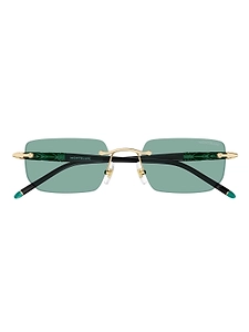 Montblanc Eyewear Rectangular Frame Sunglasses