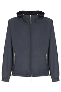 Montecore High-Neck Hooded Jacket