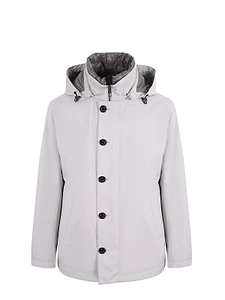 Montecore Hooded Button-Up Coat