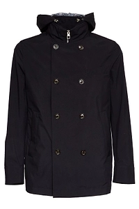 Montecore Hooded Double-Breasted Jacket