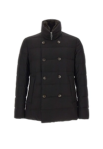 Montecore Quilted Double-Breasted Coat