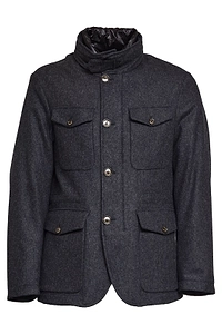 Montecore Quilted Removable-Lining Jacket