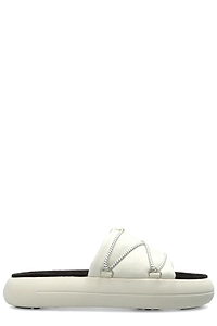 Moon Boot Icon Criss-Cross Strapped Slides