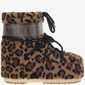 Moon Boot Faux Fur Lace-Up Boots