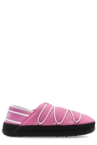 Moon Boot Icon Lace-Up Striped Shoes