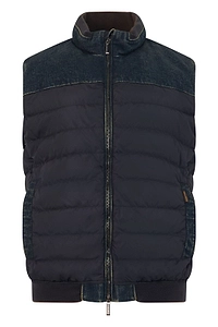 Moorer Quilted Zip Gilet