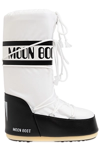 Moon Boot Icon Logo Printed Lace-Up Boots