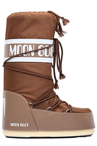 Moon Boot Icon Logo Printed Lace-Up Boots