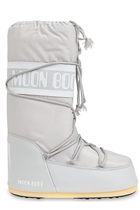 Moon Boot Icon Logo Printed Lace-Up Boots