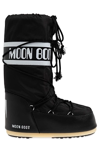 Moon Boot Icon Logo Printed Lace-Up Boots