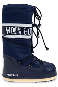 Moon Boot Icon Logo Printed Lace-Up Boots