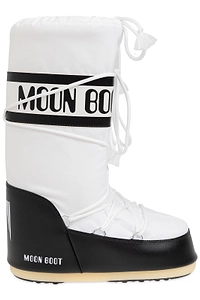 Moon Boot Icon Logo Printed Lace-Up Boots