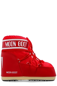 Moon Boot Icon Logo Printed Lace-Up Boots