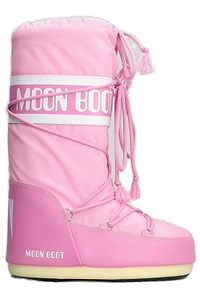 Moon Boot Icon Logo Printed Lace-Up Boots