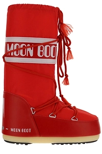 Moon Boot Icon Logo Printed Lace-Up Boots