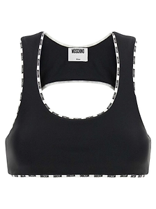 Moschino Cut-Out Cropped Top