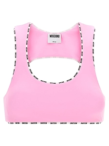 Moschino Cut-Out Cropped Top