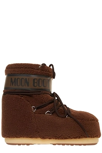 Moon Boot Icon Low Fleece Lace-Up Snow Boots
