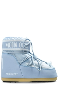Moon Boot Icon Logo Printed Lace-Up Boots