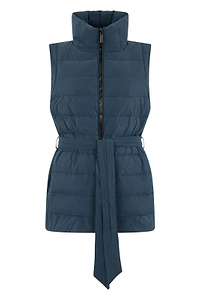 Edda Quilted Belted Gilet