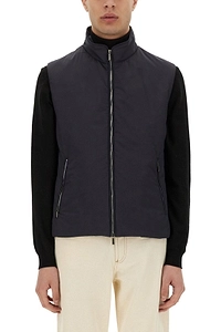 Moorer Senio-Skt Zip-Up Padded Gilet
