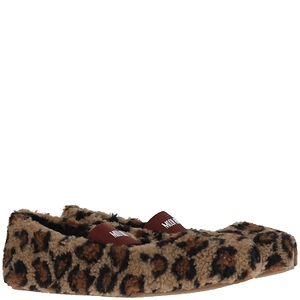 Moon Boot Leopard Pattern Ballet Flats