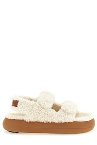 Shearling Sandals