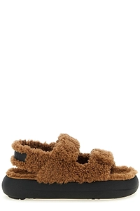 Moon Boot Shearling Sandals