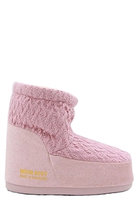 Moon Boot X Guest Knitted Panel Snow Boots