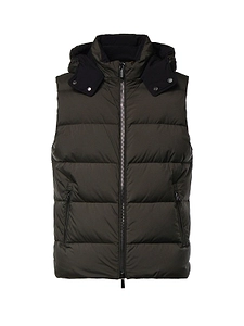 Moorer Hooded Quilted Puffer Gilet